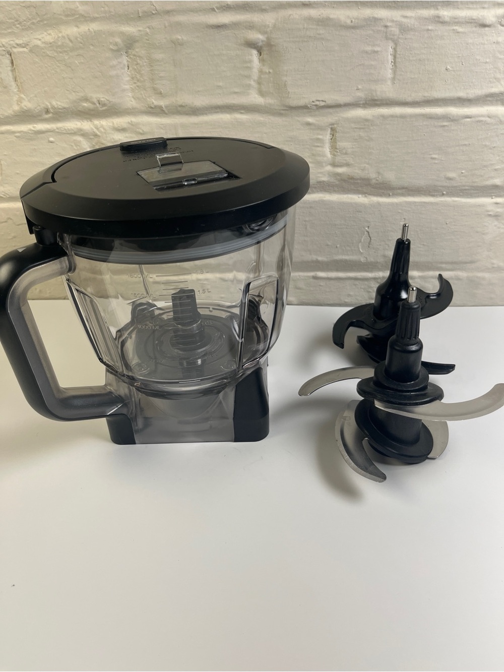 Ninja Food Processor Pitcher with Lid and Replacement Blades